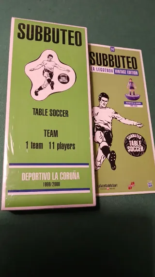 Subbuteo Deportivo La Coruña 1999/2000