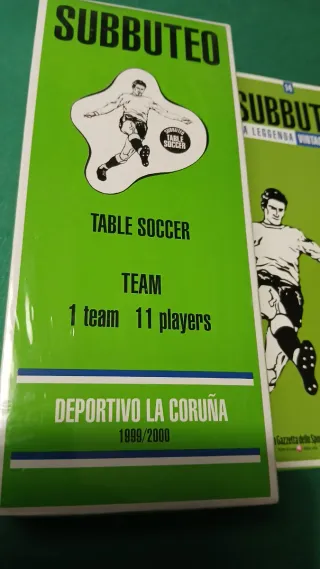 Subbuteo Deportivo La Coruña 1999/2000