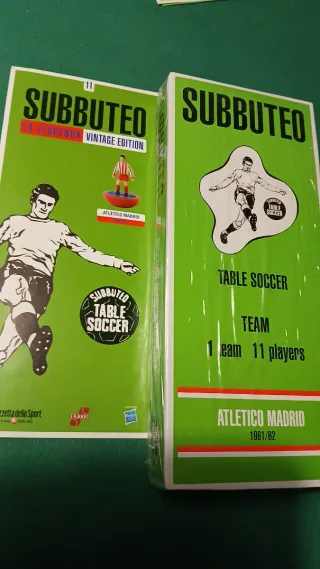 Subbuteo Atletico Madrid 1961-62