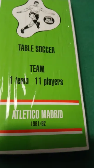 Subbuteo Atletico Madrid 1961-62