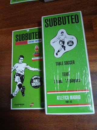 Subbuteo Atletico Madrid 1961-62