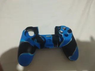 Funda Mando PS4 Camuflaje Azul/Negro