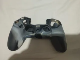 Funda Mando PS4 Camuflaje Azul/Negro