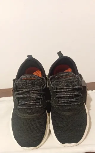 Scarpe Skechers Uomo Nero Bianco