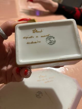 Set porta sigarette limoges