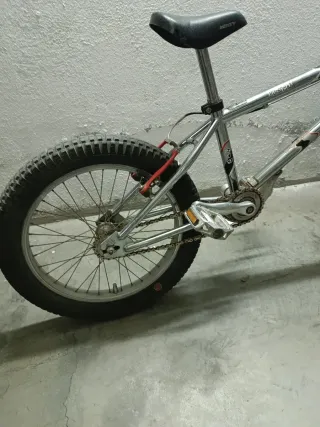 Bicicleta Trial Cromada Monty