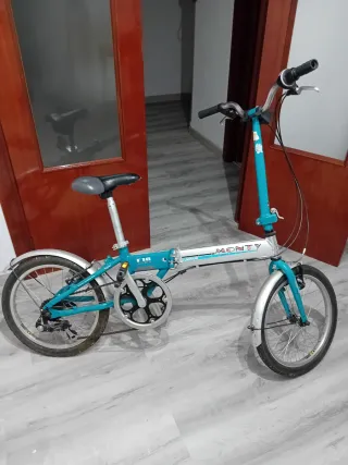 Bicicleta plegable Monty F18