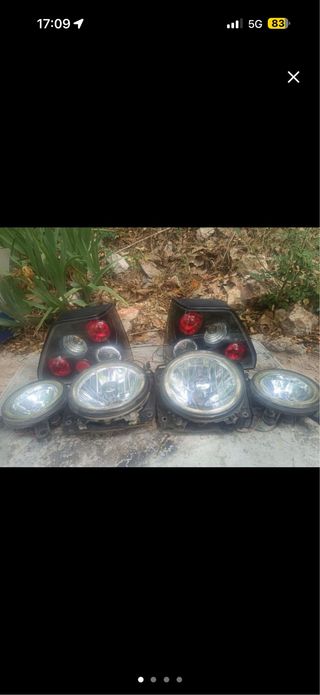 Faros Angel Eyes Volkswagen Golf II