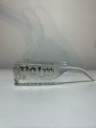 Gafas transparentes con logo