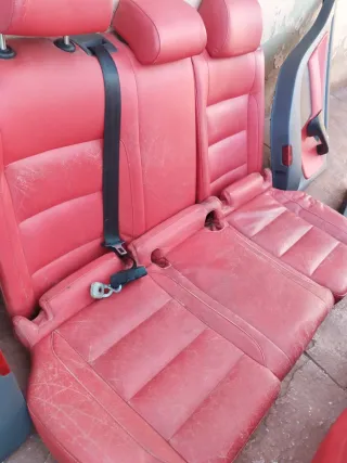 Asientos Golf V Piel Rojos