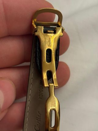 Reloj Cartier Tank Dorado Pequeño