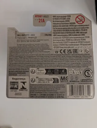 Hot Wheels '95 Mazda RX-7 170/250