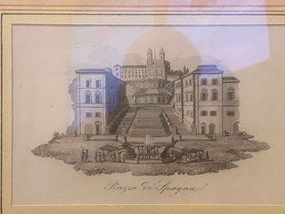 Cuadro Piazza di Spagna Roma