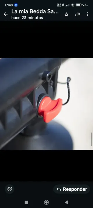 Inflador SUP y Kite Rojo