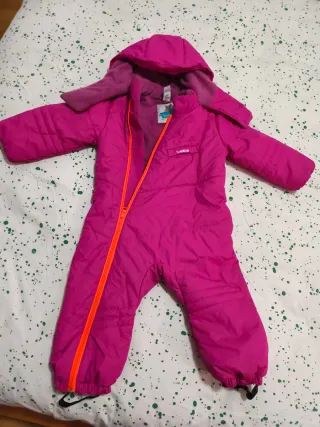 Mono de nieve niña 24 meses