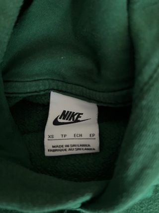 Felpa Nike Verde Taglia XS