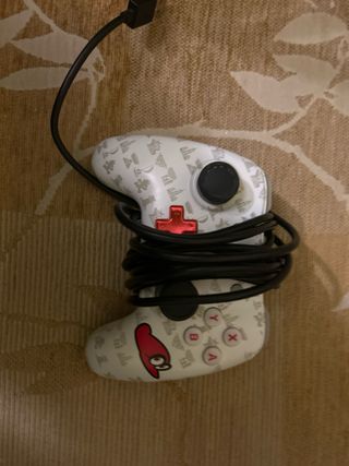 Mando Nintendo Switch Estilo Mario Odyssey (cable)