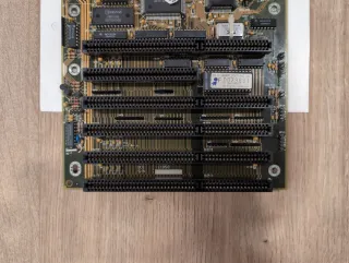 Placa base 386 386SX-J con micro SX-33MHz