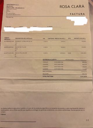 Vestido de Novia Rosa Clará Niam + Velo