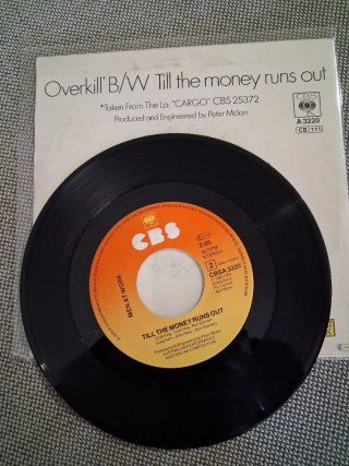 Men At Work lote 2 singles vinilo