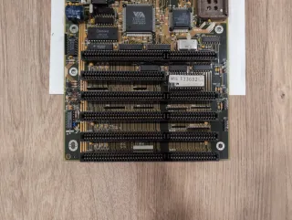 Placa base 386 386SX-J con micro SX-33MHz