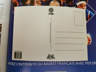 POSTAL VICTOR WEMBANYAMA FFBB FRANCIA BALONCESTO