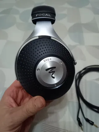 Auriculares Focal Elegia Negro/Plata