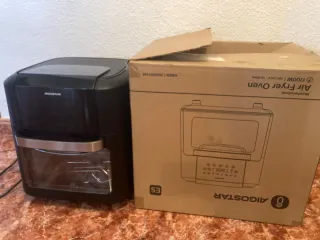 Freidora de aire con accesorios