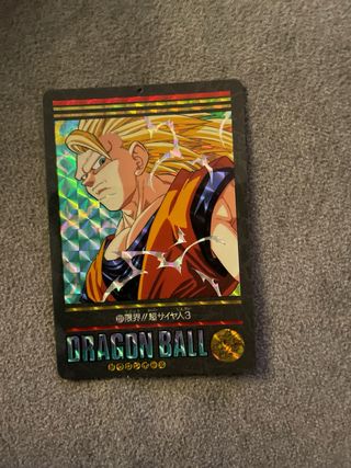 Carta Japonesa Dragon Ball Z Goku Holo 1995
