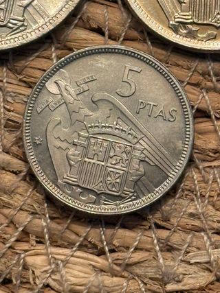 50 - 25 - 5 Pesetas  - Sin Circular