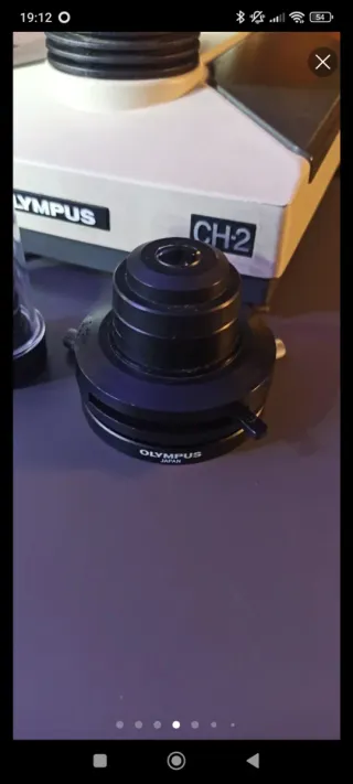 OLYMPUS Microscopio CH-2 trinocular