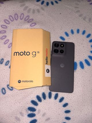 Motorola G15 Gris Nuevo Sin Estrenar