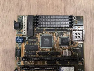 Placa base 386 386SX-J con micro SX-33MHz