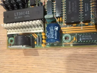 Placa base 386 386SX-J con micro SX-33MHz