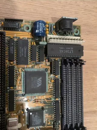 Placa base 386 386SX-J con micro SX-33MHz