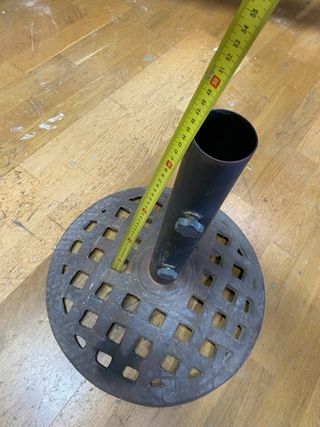 Base Sombrilla Hierro Fundido