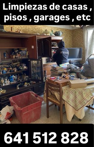 Limpiezas en garages sótanos bodegas cocheras etc
