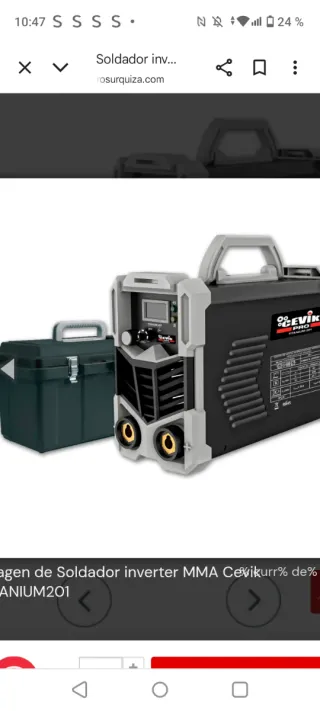 Soldador CEVIK PRO TITANIUM 201