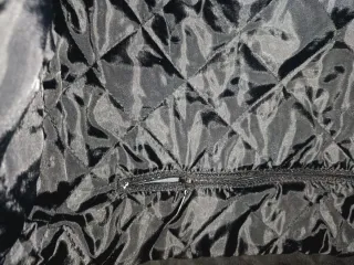 Chaqueta impermeable negra Talla L