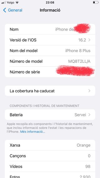 iPhone 8 Plus 64GB Negro
