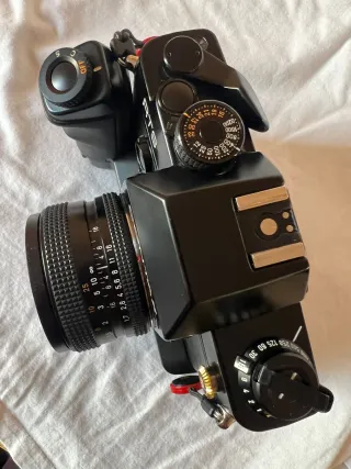 Contax RTS II + Zeiss Planar 50mm