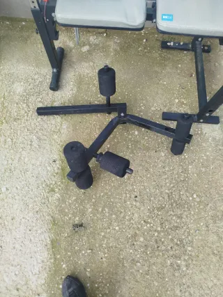 Lote Máquinas Gimnasio Elíptica Banco Pesas