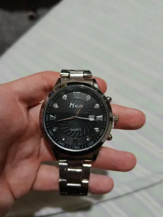 Reloj de pulsera plata MKUN