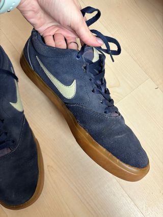 Zapatillas Nike Hombre Azul/Marrón