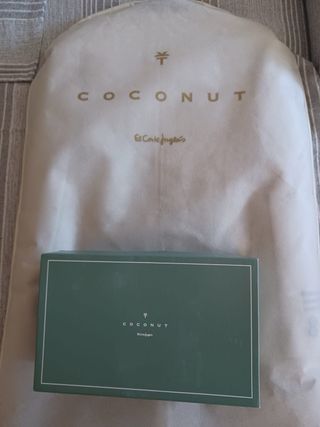 Traje Comunión Niño Beige y Azul Talla M