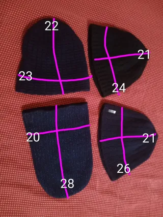 4 Cappelli Invernali Uomo Donna