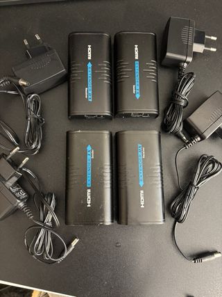 Lote extensores HDMI RJ45