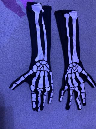 Disfraz esqueleto Halloween. Con regalo incluido!