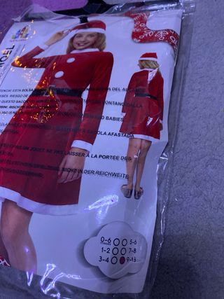 Traje Mamá Noel
