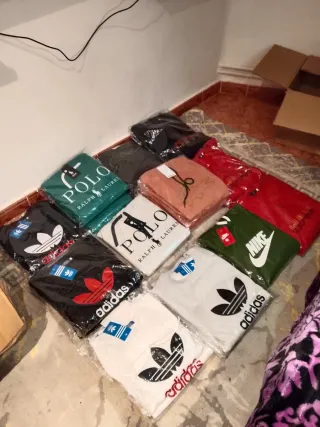 Lote Ropa deportiva Adidas, Nike, Polo Ralph Laure